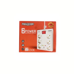 محافظ برق MACHER مدل MR-226 طول سیم 1.8 متر