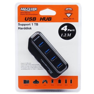 هاب 4 پورت USB 3.0  مچر مدل MR-138
