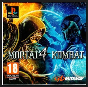 بازی سونی 1  MORTAL KOMBAT 4 شرکتی