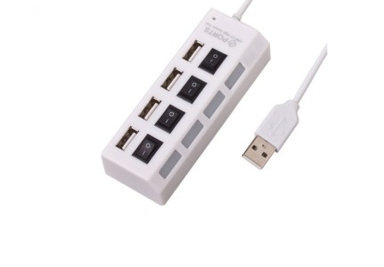 هاب 4 پورت 2.0 USB  کلیددار