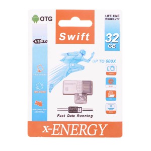 فلش 32 گیگ USB3.0 ایکس-انرژی مدل SWIFT گارانتی مادام