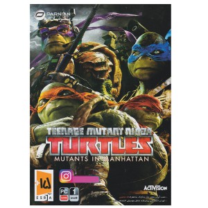 بازی کامپیوتر TEENAGE MUTANT NINJA TURTLES MUTANTS IN MANHATTAN شرکت پرنیان