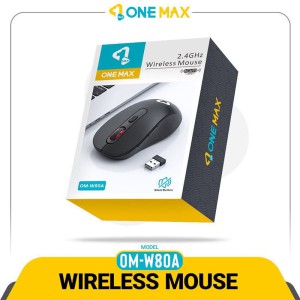 موس بی سیم سایلنت ONE MAX مدل OM-W80A