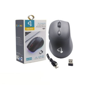 موس بی سیم سایلنت و شارژی ONE MAX مدل OM-GW4A