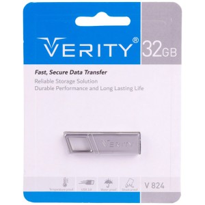 فلش 32 گیگ وریتی مدل V824 (  USB 3.0) گارانتی آسان سرویس