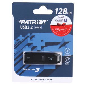 فلش 128 گیگ PATRIOT USB3.2 مدل XPORTER 3